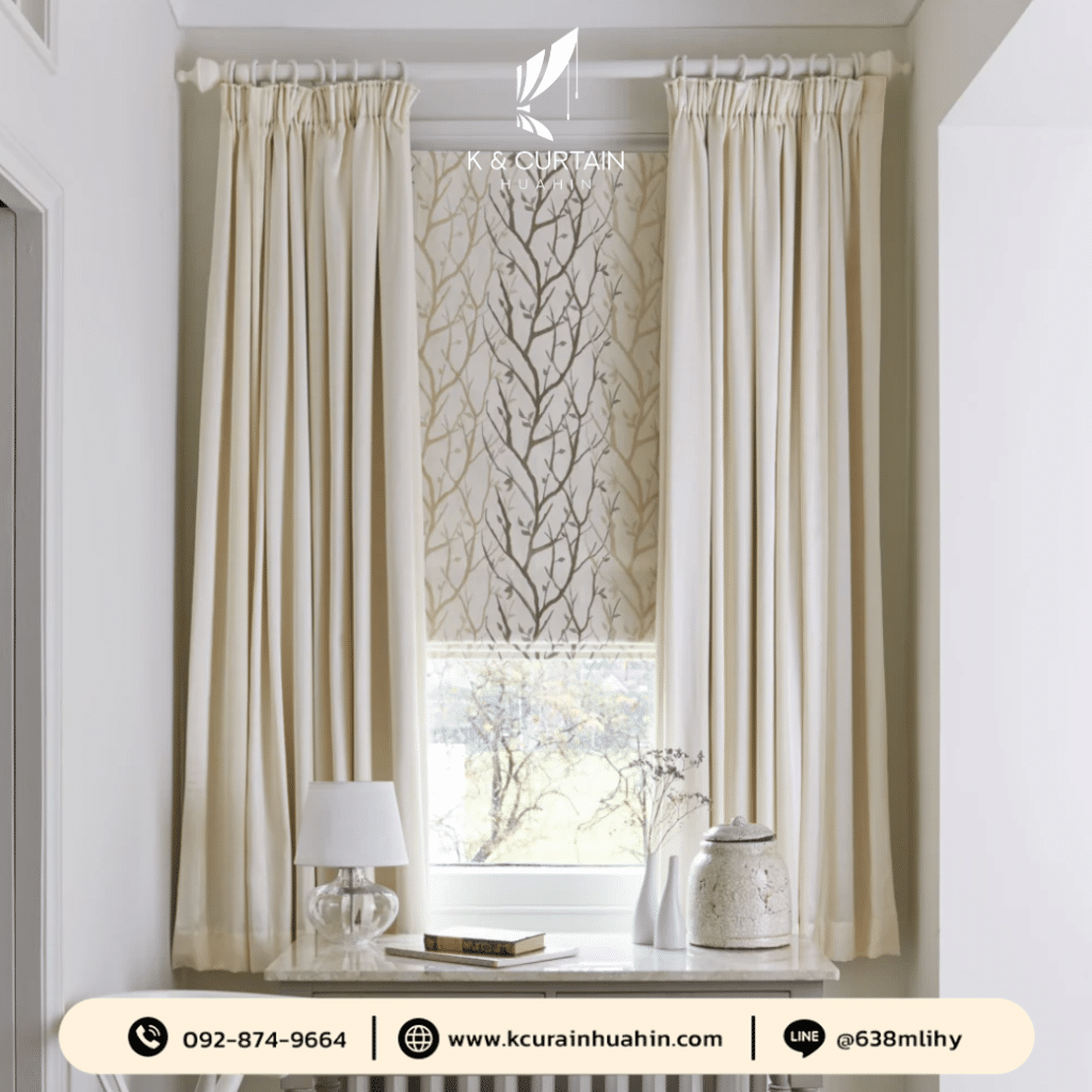 13. ผ้าม่านขอบหน้าต่าง (Window sill curtains)